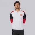 Blusão de Moletom do Flamengo Retrô 1981 Masculino BRANCO