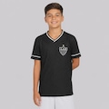 Camisa do Atlético Mineiro Black Infantil PRETO