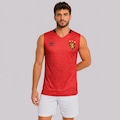 Camiseta Regata Umbro Sport Recife 2026 Aquecimento Masculina VERMELHO