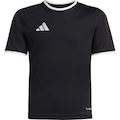 Camisa adidas Entrada26 Infantil PRETO/BRANCO