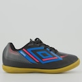 Chuteira Futsal Infantil Umbro Aerodynamic PRETO