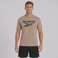 Camiseta Reebok Oportunity Logo Masculina MARROM