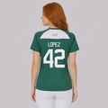 Camisa do Palmeiras Player II 42 Flaco López Feminina VERDE