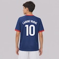 Camisa Barcelona Rivales 10 Lamine Yamal Infantil AZUL