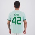 Camisa do Palmeiras Dots 42 Flaco López Masculina VERDE