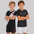 Kit Camisa do Vasco Mosaico e Building Infantil - 2 Unidades PRETO