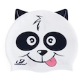 Touca de Natação Hammerhead Silicone Animal Kids - Infantil BRANCO