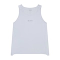Camiseta Regata Feminina Racer com Refletivo All Out Run BRANCO
