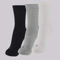 Kit Meia Lupo Sport Cano Longo - 3 Pares - Masculino BRANCO
