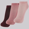 Kit Meia Lupo Sport Cano Curto - 3 Pares - Feminina ROSA