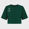 Blusa Cropped do Palmeiras Betel Street Feminina VERDE