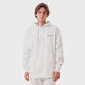 Blusão de Moletom com Capuz Champion Athletic Mini Script Masculino BRANCO