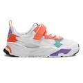 Tênis Infantil Puma Trinity BRANCO/LARANJA