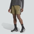 Short de Treino adidas Malha Essentials All-Set 3 Listras - Masculino MARROM
