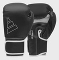 Luva de Boxe adidas Hydrid 80 - Unissex PRETO/BRANCO