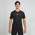 Camiseta adidas Train Essentials Três Listras Masculina PRETO