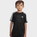 Camiseta adidas 3 Stripes Essential Infantil PRETO