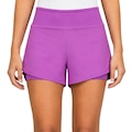 Short Olympikus Corre Foco 2 em 1 - Feminino ROXO