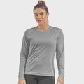 Camiseta Manga Longa Poker Fator de Proteção UV50+ II Feminina PRATA