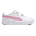 Tênis Infantil Puma Carina 3.0 Blurry BRANCO/ROSA