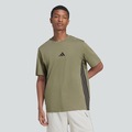 Camiseta adidas Essentials Masculina VERDE ESCURO