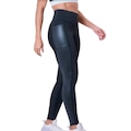 Calça Legging Grit Bossa Cire 3 Bolsos Luxe Authen Feminina PRETO