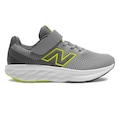 Tênis Infantil New Balance 520 V9 Velcro CINZA/VERDE
