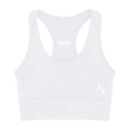Top de Compressão All Out Pro Bolso Decote Nadador - Feminino BRANCO