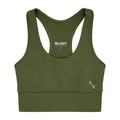 Top de Compressão All Out Pro Bolso Decote Nadador - Feminino VERDE ESCURO