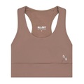 Top de Compressão All Out Pro Bolso Decote Nadador - Feminino CASTANHO
