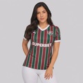 Camisa do Fluminense I 26/27 Patch Libertadores Puma Feminina VERMELHO/VINHO