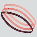 Kit 3 Faixa de Cabeça adidas Hairband - Adulto ROSA