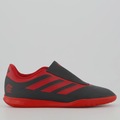 Chuteira Futsal Infantil adidas Rabisco II Flamengo PRETO