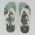 Chinelo Kenner Summer Beach Tenis Masculino BRANCO