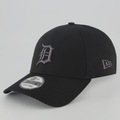 Boné Unissex New Era Detroit Tigers 940 League Essential MLB Aba Curva PRETO
