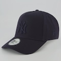 Boné Unissex New Era New York Yankees 940A League Essential MLB Aba Curva AZUL ESCURO