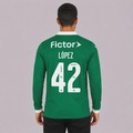 Camisa do Palmeiras I 25/26 Manga Longa com Patrocínio 42 López Puma Masculina VERDE