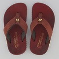 Chinelo Kenner Kivah Fluminense Infantil VERMELHO