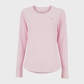 Camiseta Manga Longa Mizuno Pro UV Feminina ROSA
