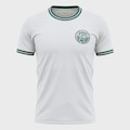 Camiseta do Palmeiras Retrô Betel Nostalgia 1976 Masculina BRANCO