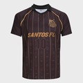 Camisa Polo do Santos Surf Center Glória Alvinegra Masculina PRETO