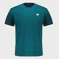 Camiseta New Balance Essentials SL Masculina VERDE