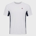 Camiseta Fila Grid Match Masculina BRANCO/AZUL ESC