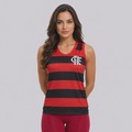Camiseta Regata Flamengo Vivaz Feminina PRETO