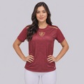 Camisa do Fluminense Soltar Feminina VERMELHO/VINHO