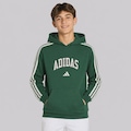 Blusão de Moletom Infantil adidas Colleg VERDE