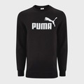 Blusão de Moletom Puma ESS No.1 Logo Infantil PRETO