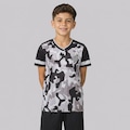 Camisa do Santos Camuflada Infantil BRANCO