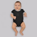 Body do Corinthians Clássico -  Infantil PRETO