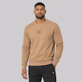 Blusão de Moletom Champion Crewnek Motion Logo Masculino MARROM